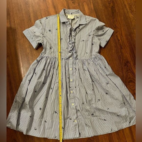 Kate Spade Blue Bumble Bee Dress Small - Picture 7 of 7